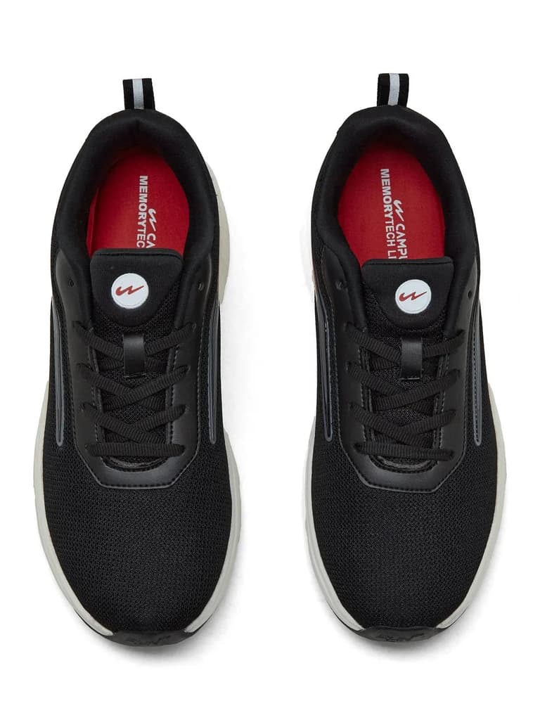 DAXTON Black Men's Running Shoes — photo 6