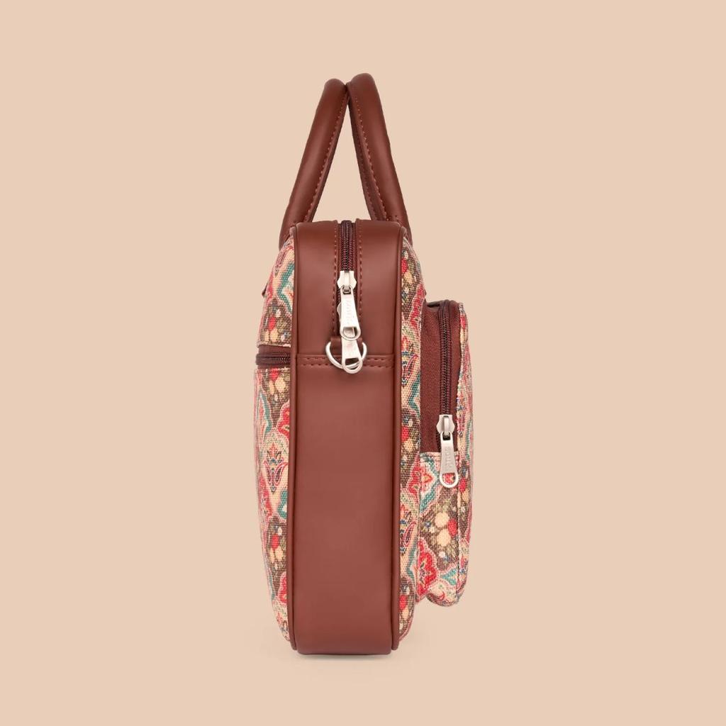 Mughal Art Multicolor Laptop Bag — photo 7