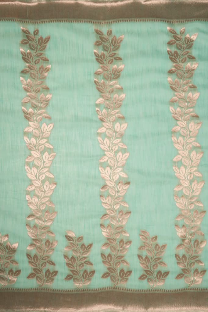 Mimosa Women's Woven Design Banarasi Style Art Silk Saree With Blouse Piece : SA00001765RMFREE — photo 9