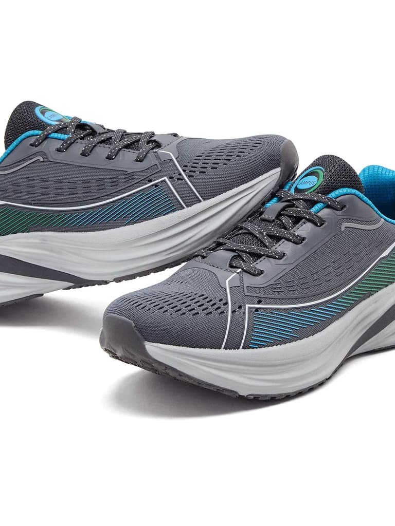 SPINE Grey Men's Running Shoes — photo 7
