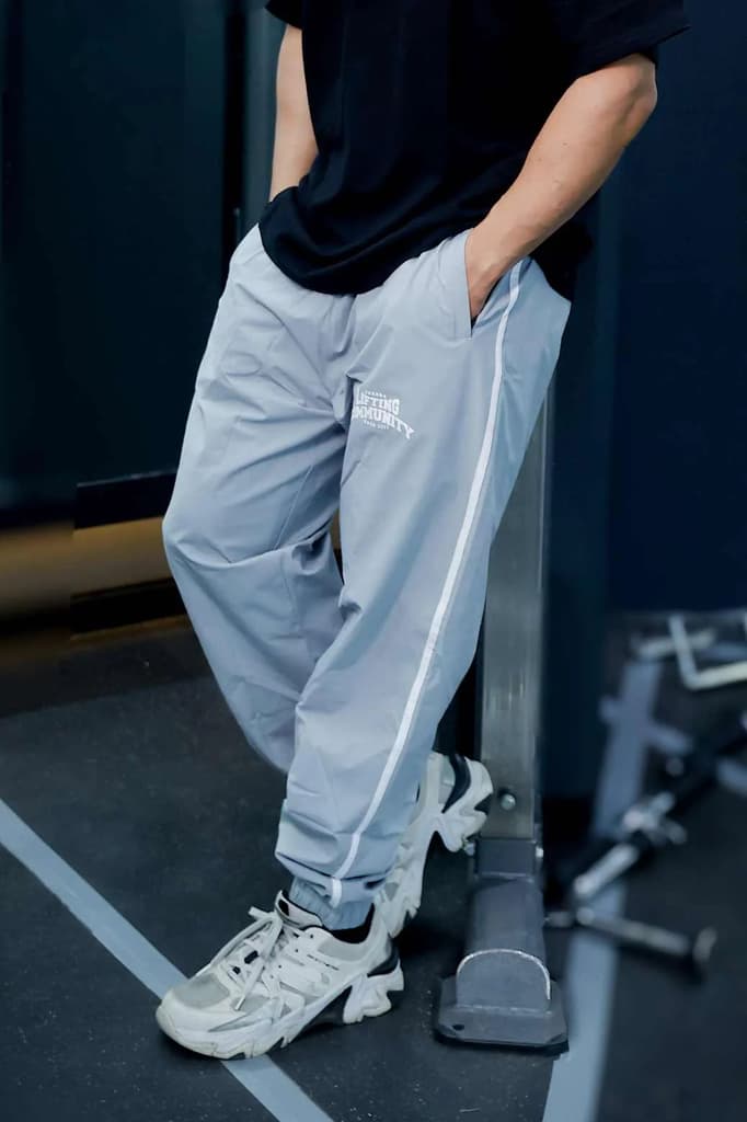 Lifting Community Joggers Light Grey — S