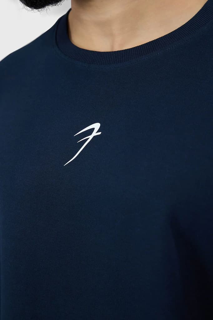 Ignite Oversized T-shirt Navy — photo 3