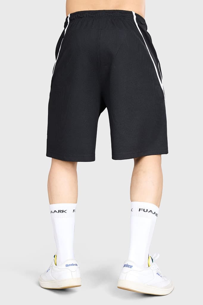 Drip Oversized Shorts Black — photo 6