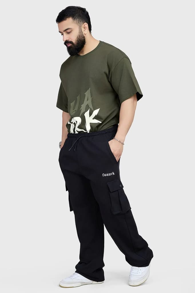 Edge Oversized T-shirt Olive — photo 6