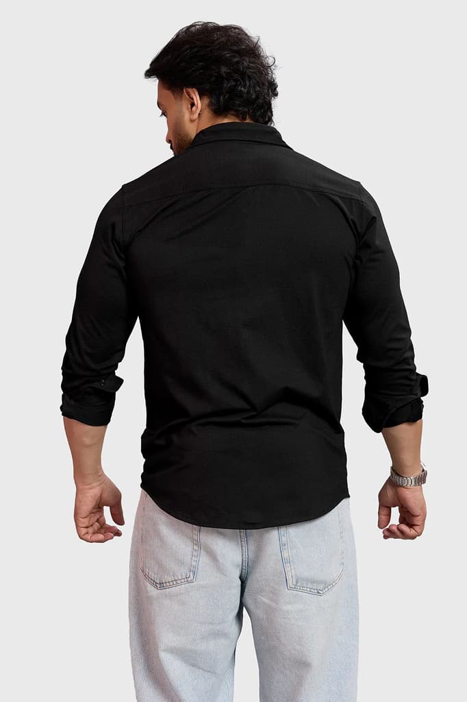Aero Fullsleeves Shirt Black — photo 6