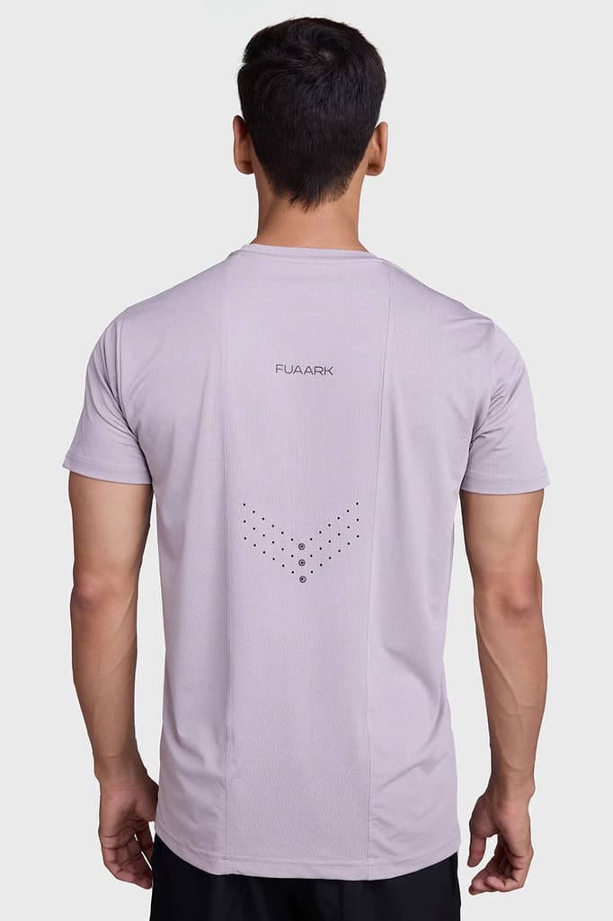 Laser Cut Running T-shirt Grey — photo 7