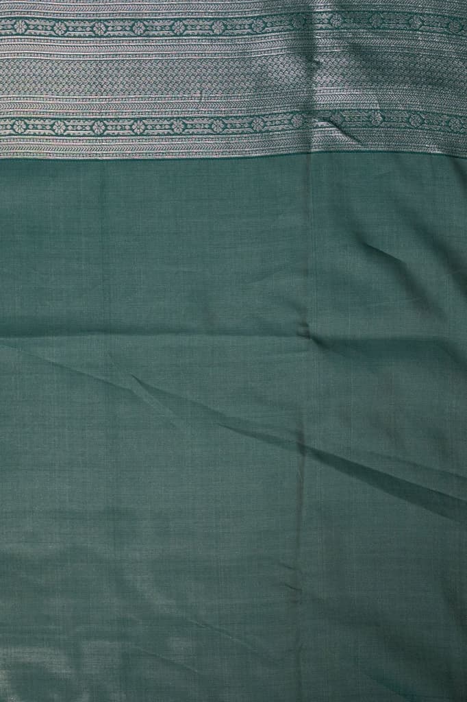 Mimosa Women's Woven Design Banarasi Style Art Silk Saree With Blouse Piece : SA00001803GDFREE — photo 9