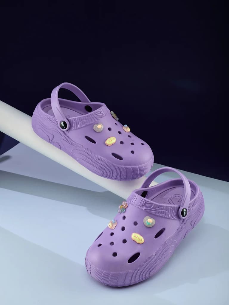 GCW-7003 Purple Women's Clogs — photo 7