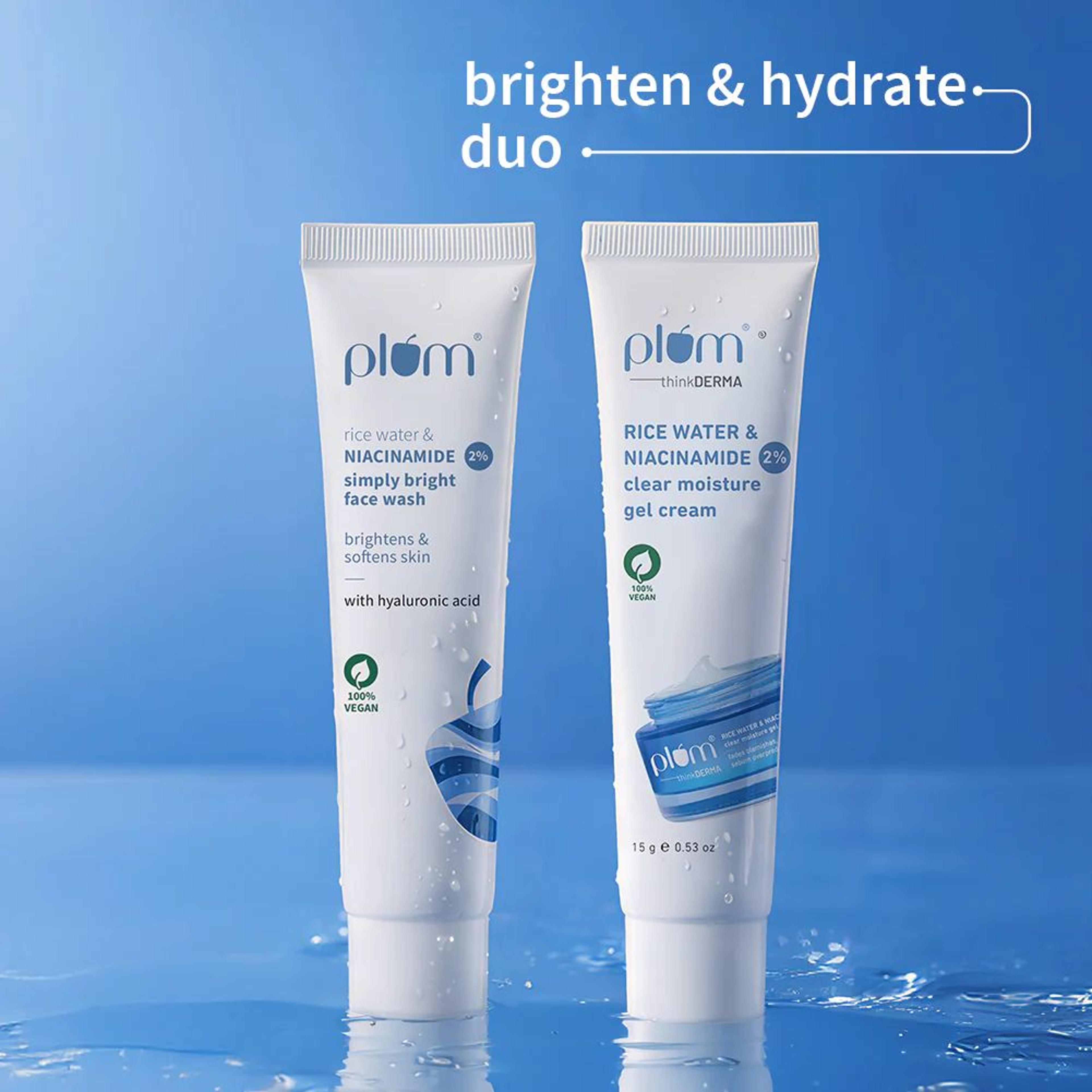 Niacinamide Duo | Facewash | Gel cream | Travel-Size