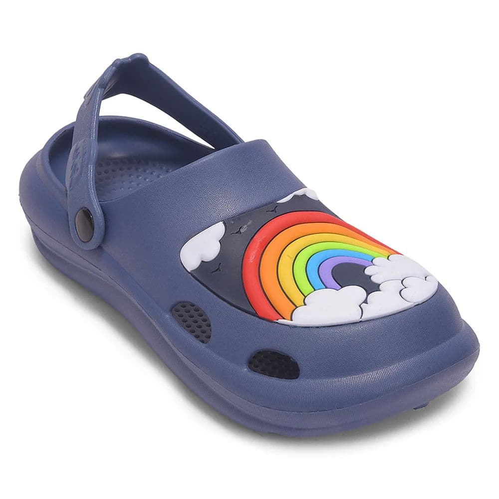 Lucy & Luke VIVO-10 Blue Casual Clogs Sandal for Kids by Liberty — 7C/24 / Blue