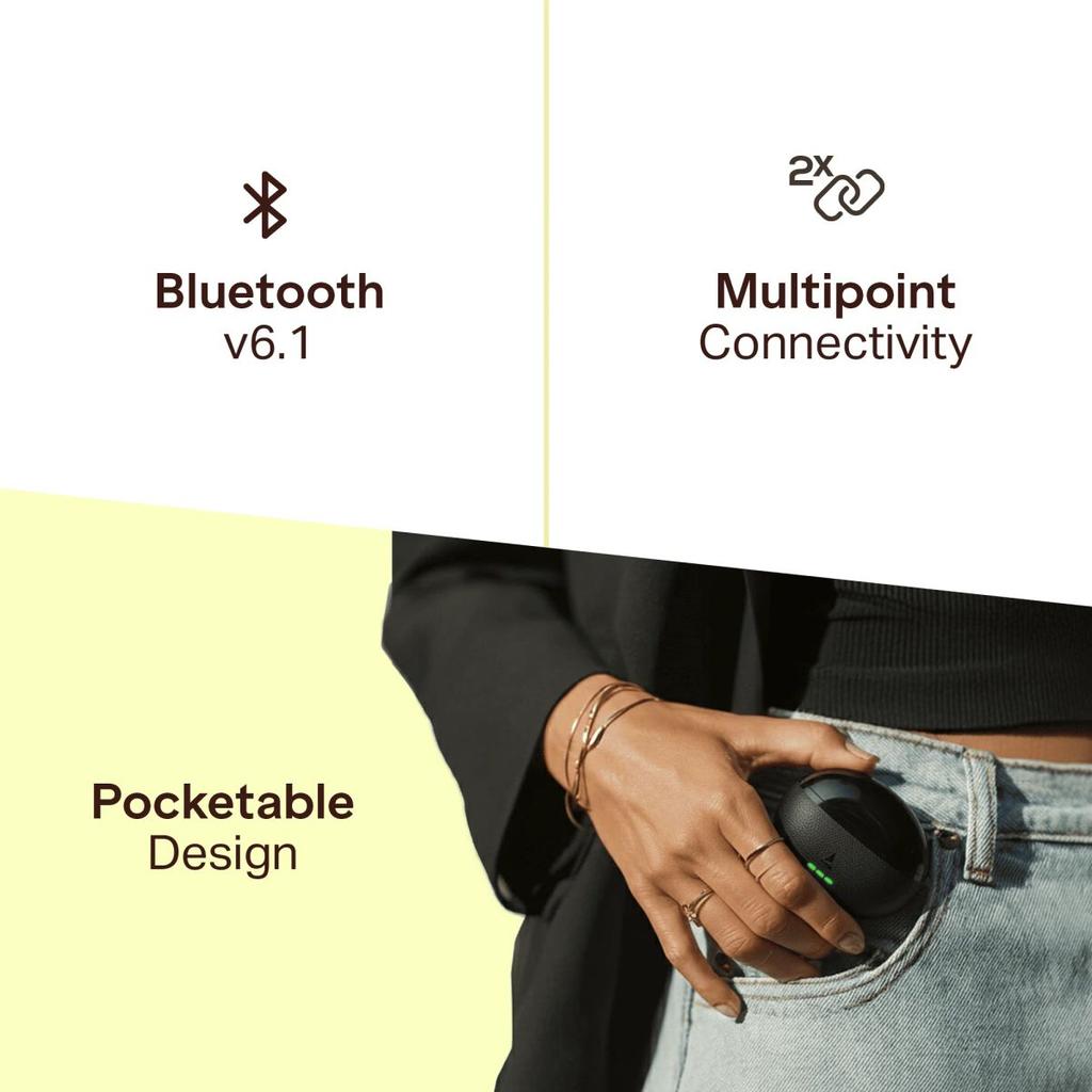 boAt Airdopes Prime 512 | Wireless Earbuds with 50 Hours Playback & 4 Mics with AI-ENx™ Tech — photo 8