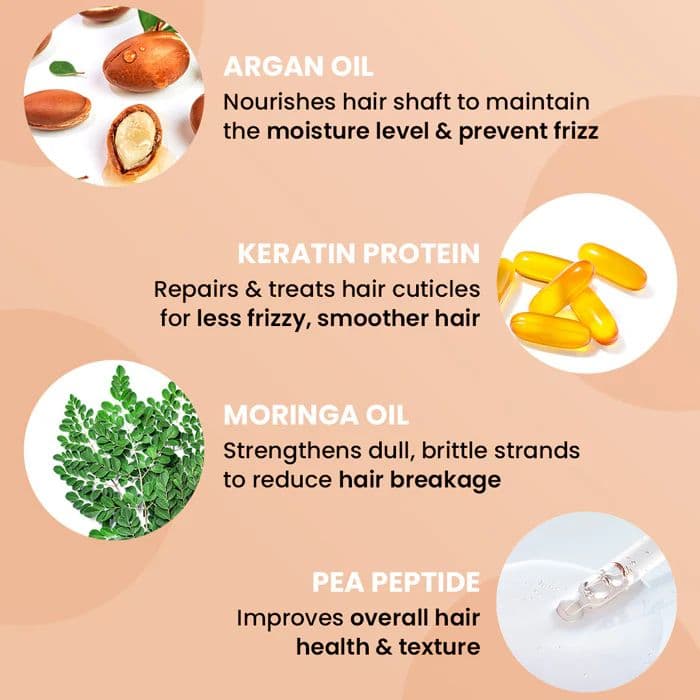 Moringa & Argan Frizz Control Hair Conditioner — photo 3