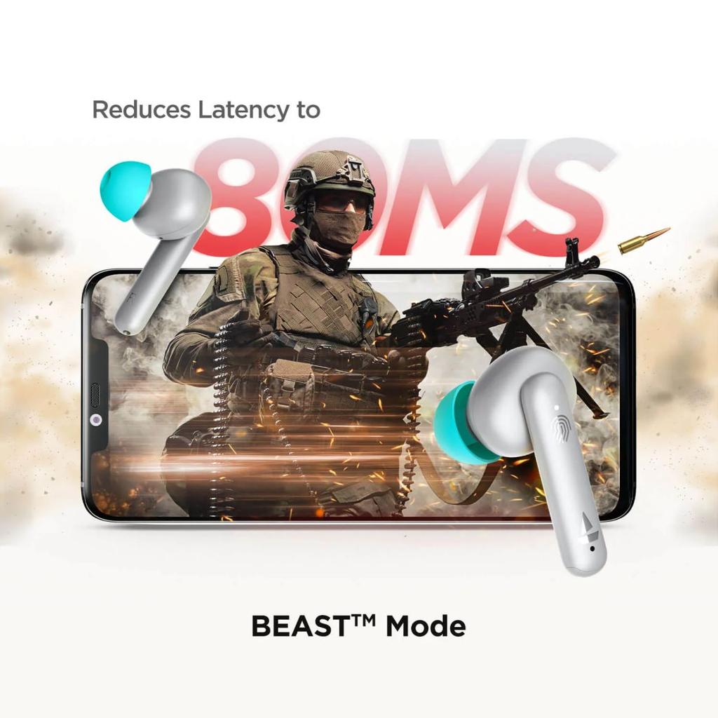 boAt Airdopes 148 | Wireless Earbuds with 8mm Drivers, IWP & ENxTM Technology, ASAP Fast Charge, Upto 42 hours Playback, IPX4 Sweat & Water Resistance — photo 10