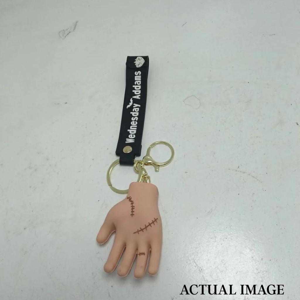 Wednesday Addams “Thing” Hand Keychain | Creepy Cute Accessory for Fans — photo 2