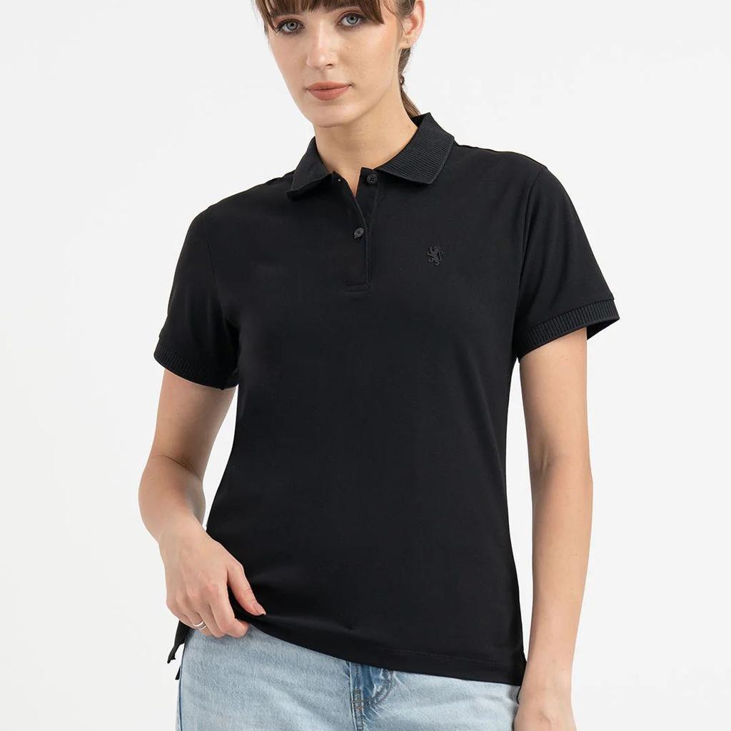 Polo T Shirts for Women in Black