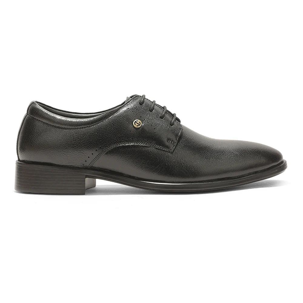 Healers SCL-16 Black Formal Lacing Debry Shoes for Men By Liberty — photo 3