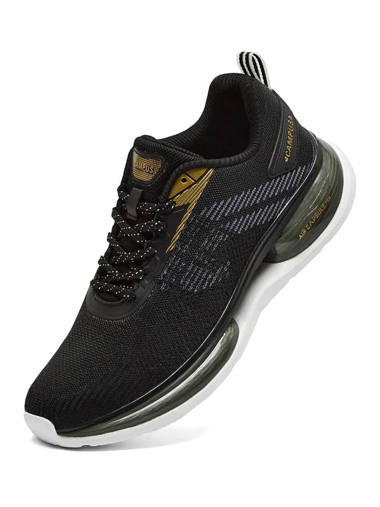 AMINO Black Men's Running Shoes — photo 3