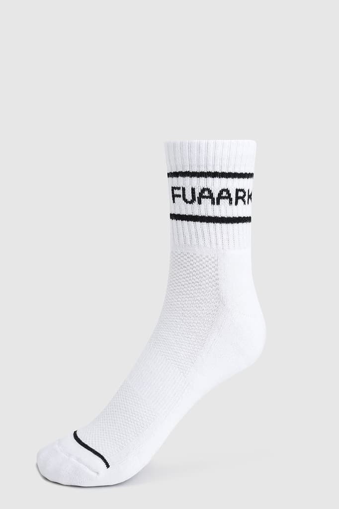 Legacy Quarter Socks White/Black — photo 4