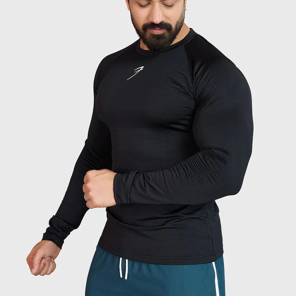 Midnight Fullsleeves T-shirt Black