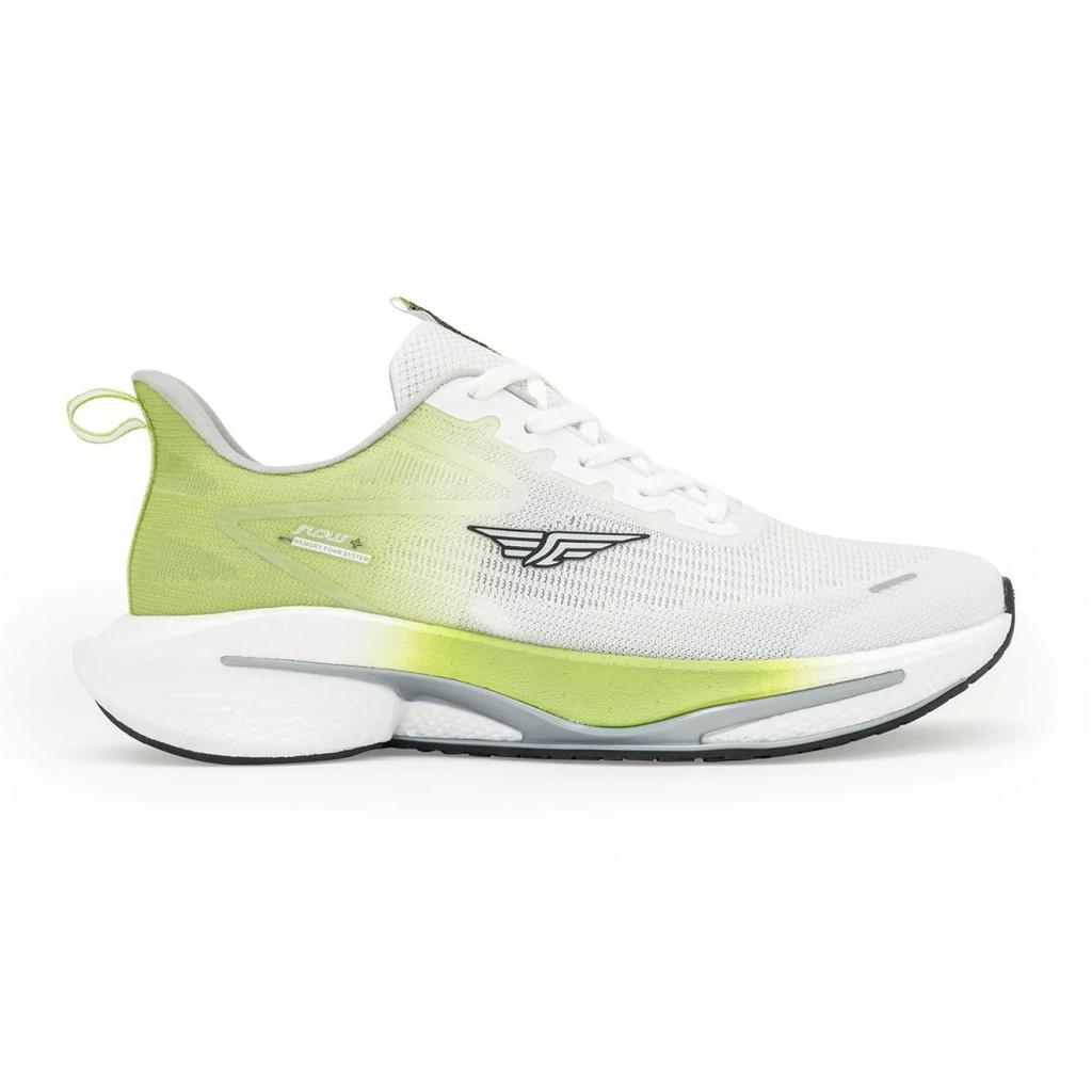 Sports Shoes for Men in Lime and White | Athleisure Shoes — photo 2