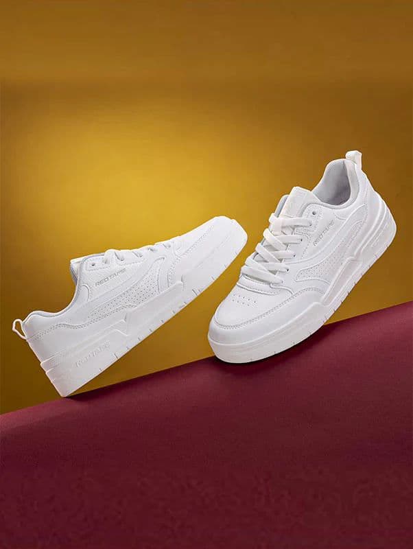 RedTape Casual Sneaker Shoes For Women | Trendy and Cozy — 36 / White