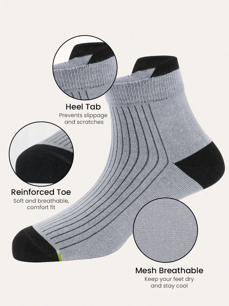 Bamboo Ankle Socks-Pack of 2 — photo 10