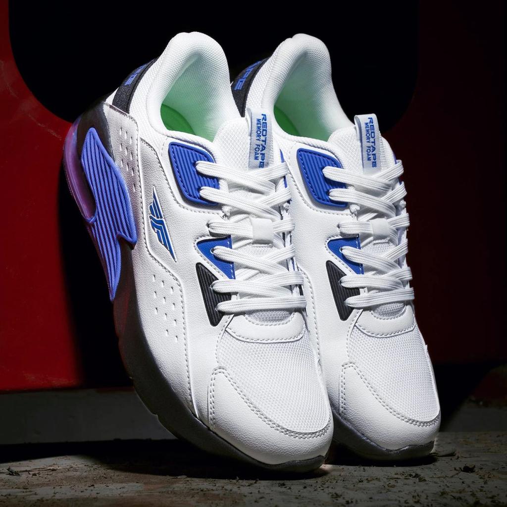 Casual Shoes for Men in White and Blue | Casual Shoes — photo 6