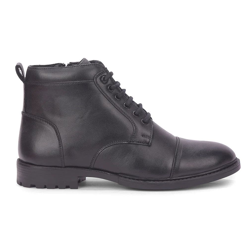 Healers HML-81E Black Casual Lacing Boot for Men by Liberty — photo 3