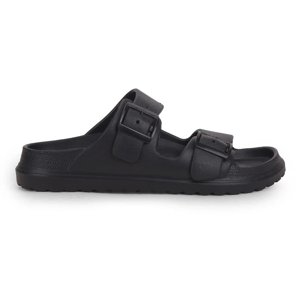 A-HA Black Casual Flat Sandal For Men COMMIT By Liberty — photo 2
