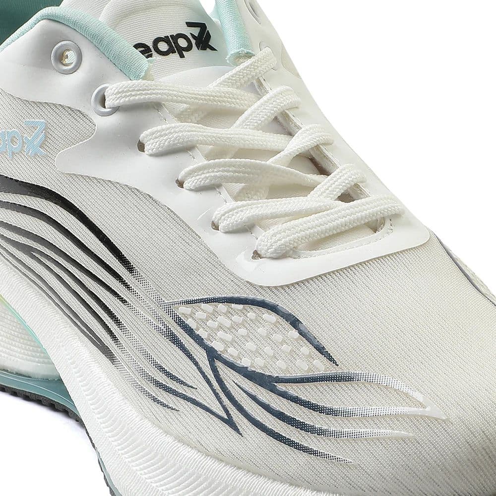Leap7x White Sports Lacing Running Shoes For Men MOSCOW-2 By Liberty — photo 6