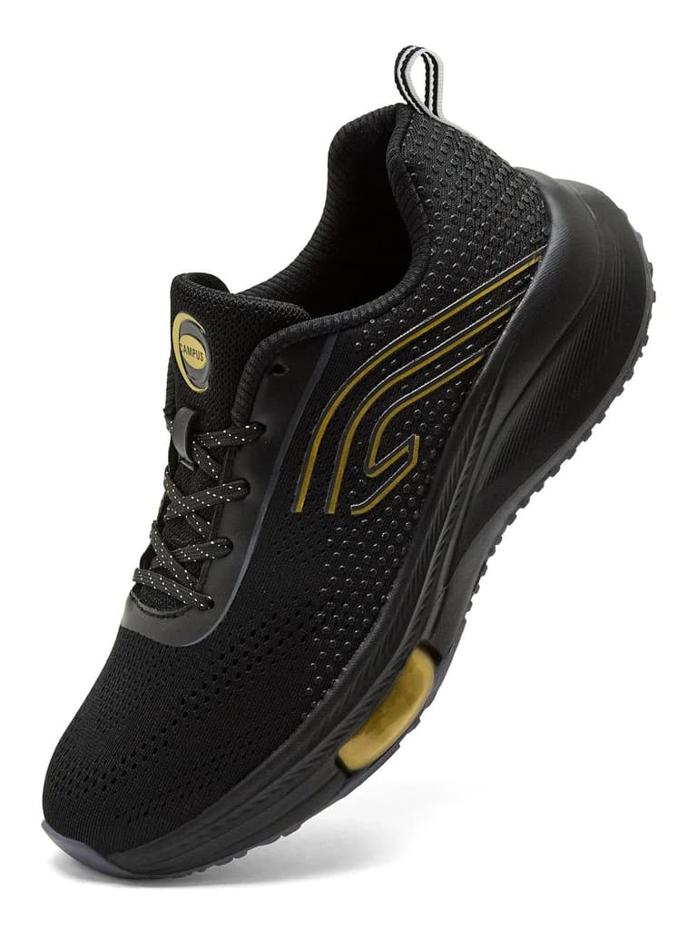 THROS Black Men's Running Shoes — photo 3