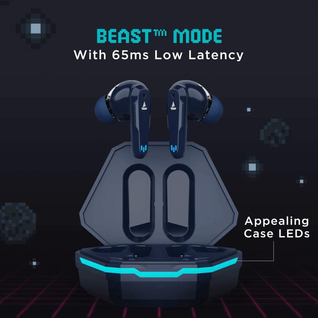 boAt Airdopes 191G | Wireless Earbdus Gaming Earbuds with 2x6mm Dual Drivers, Quad Mics with ENx™ and IWP™ Technology, LED Lights on Charging Case — photo 10