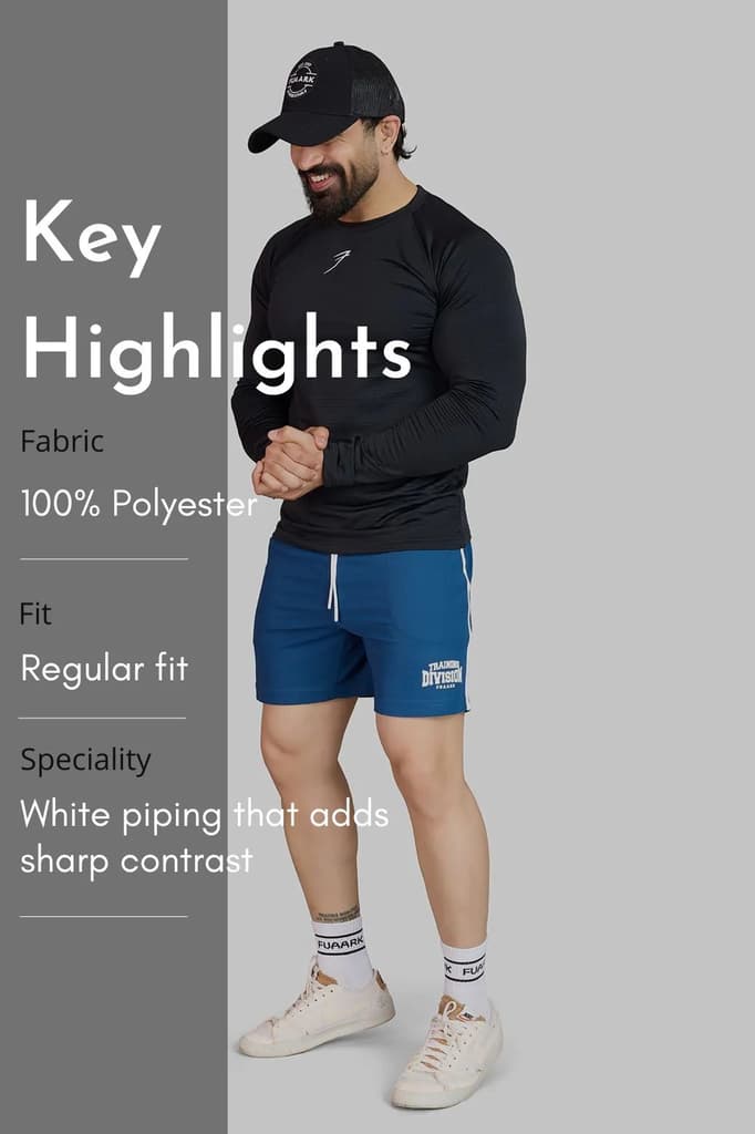 Grit Shorts Midnight Blue — photo 7