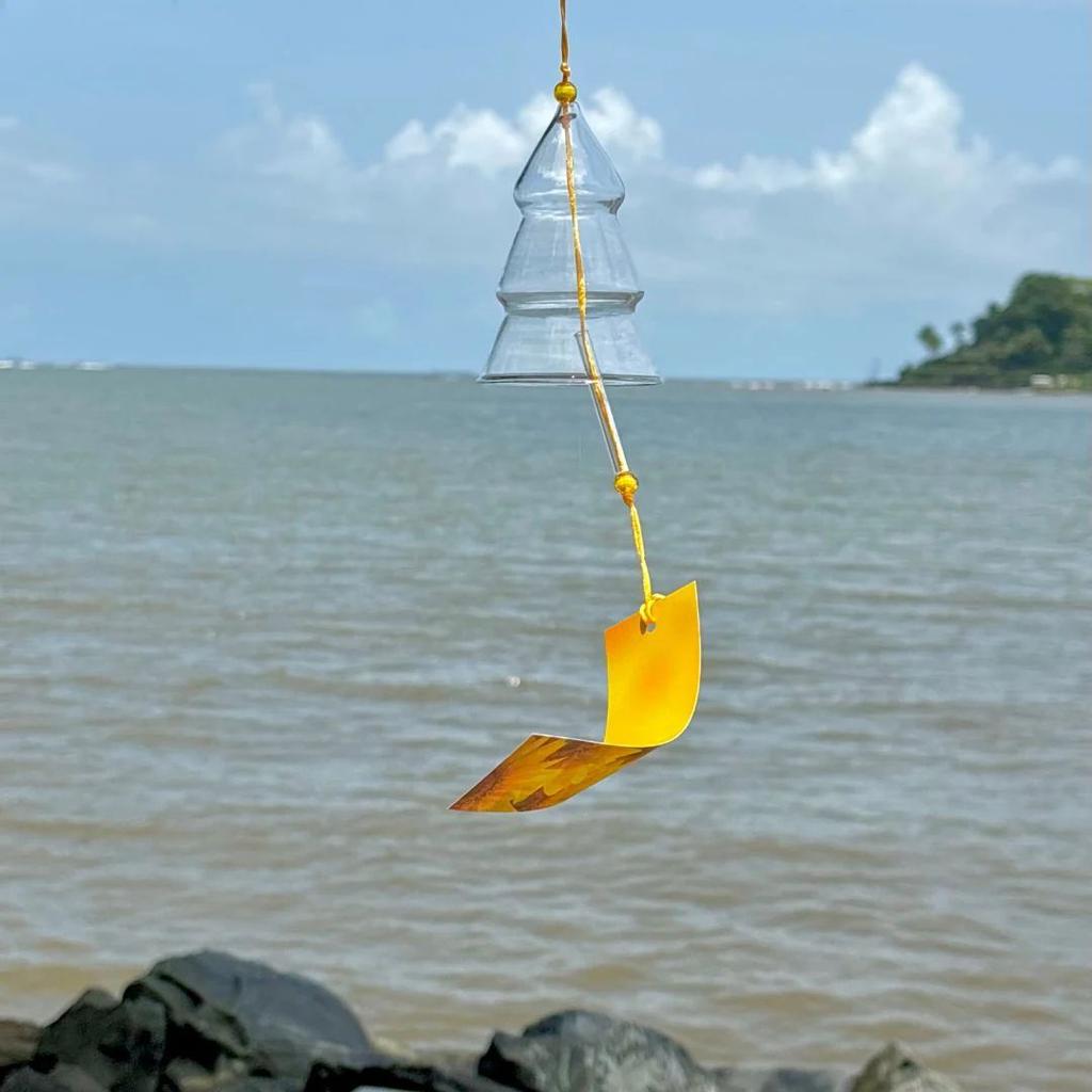 Tree Transparent Glass Blessing Bell — photo 7