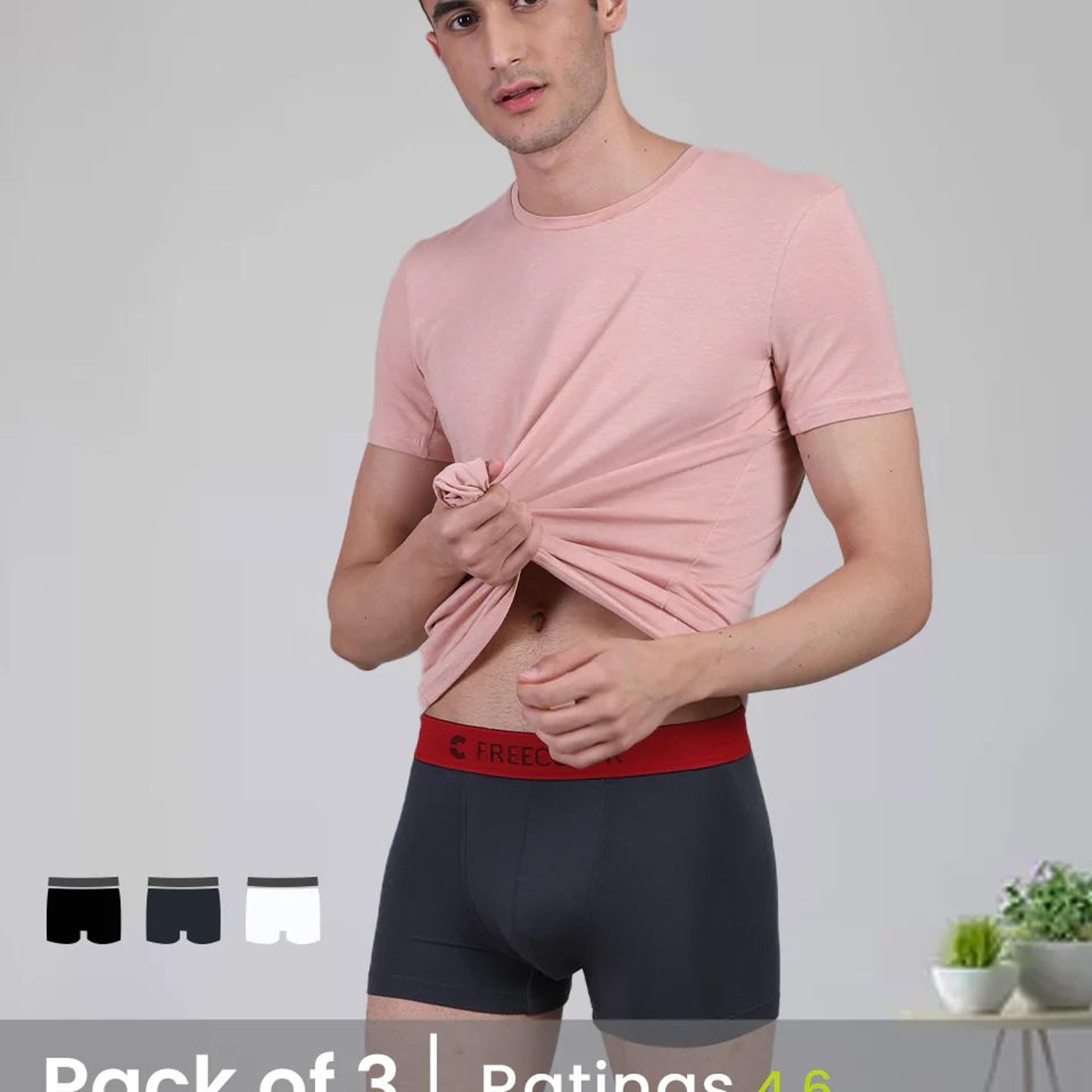 Luxury Limited Edition - Men's Anti-Bacterial Micro Modal Trunk (Pack of 3)