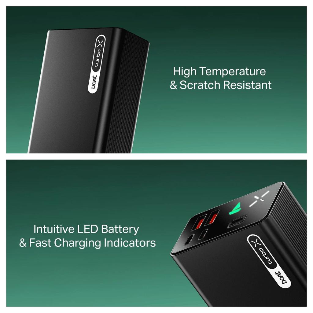 boAt Energyshroom PB665 Turbo X | 30000mAh Power Bank with 65W Turbo Fast Charging — photo 7