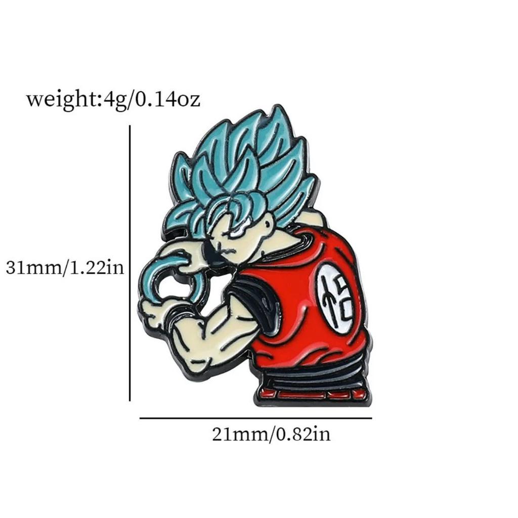 DragonBall Z Fighter Brooches | Power Up Your Style — photo 11
