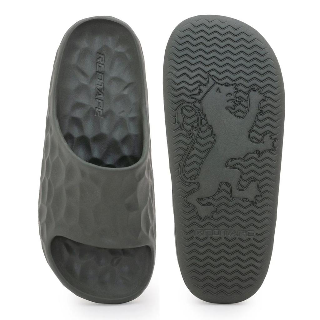 Olive Pool Sliders for Men — photo 5