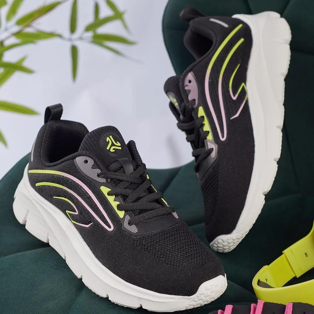 CREO Black Women's Running Shoes