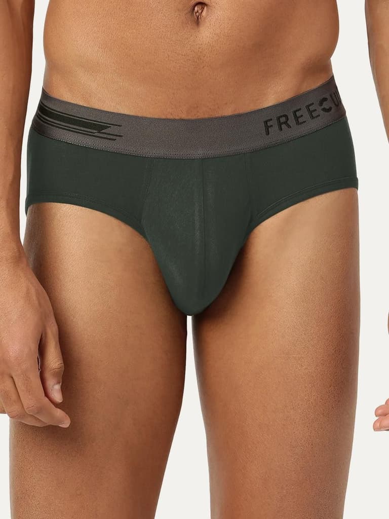 Men's Anti-Bacterial Micro Modal Brief in Contrast Waistband (Pack of 1) — photo 2