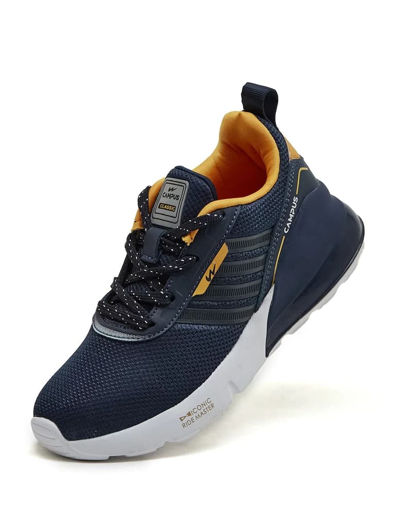 CAMP STAR KIDS Navy Kids Running Shoes — photo 3