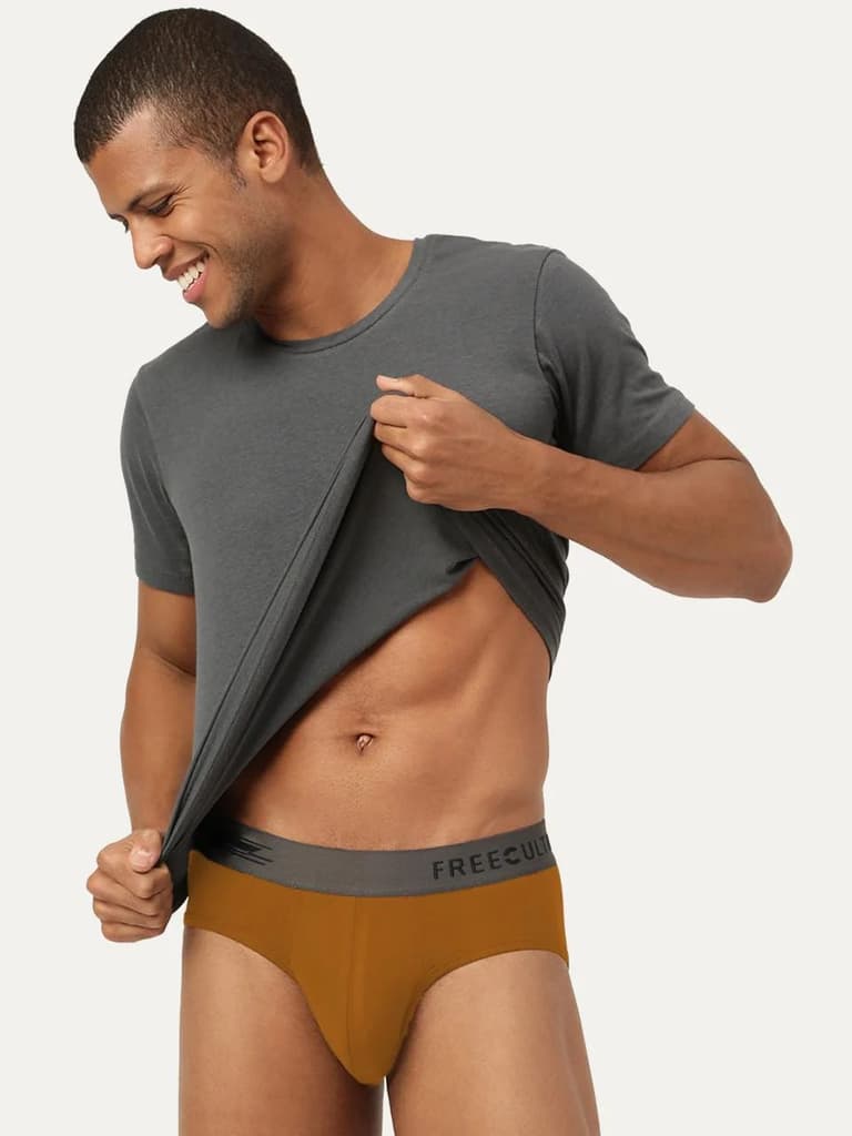 Men's Anti-Bacterial Micro Modal Brief in Contrast Waistband (Pack of 1) — photo 4