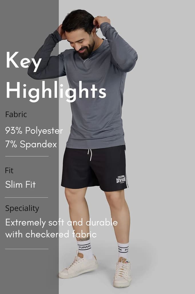 Midnight Fullsleeves T-shirt Light Grey — photo 8