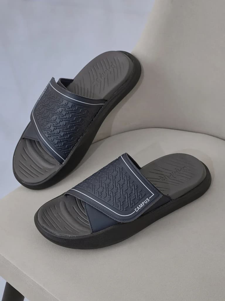 SL-481 Blue Men's Slides