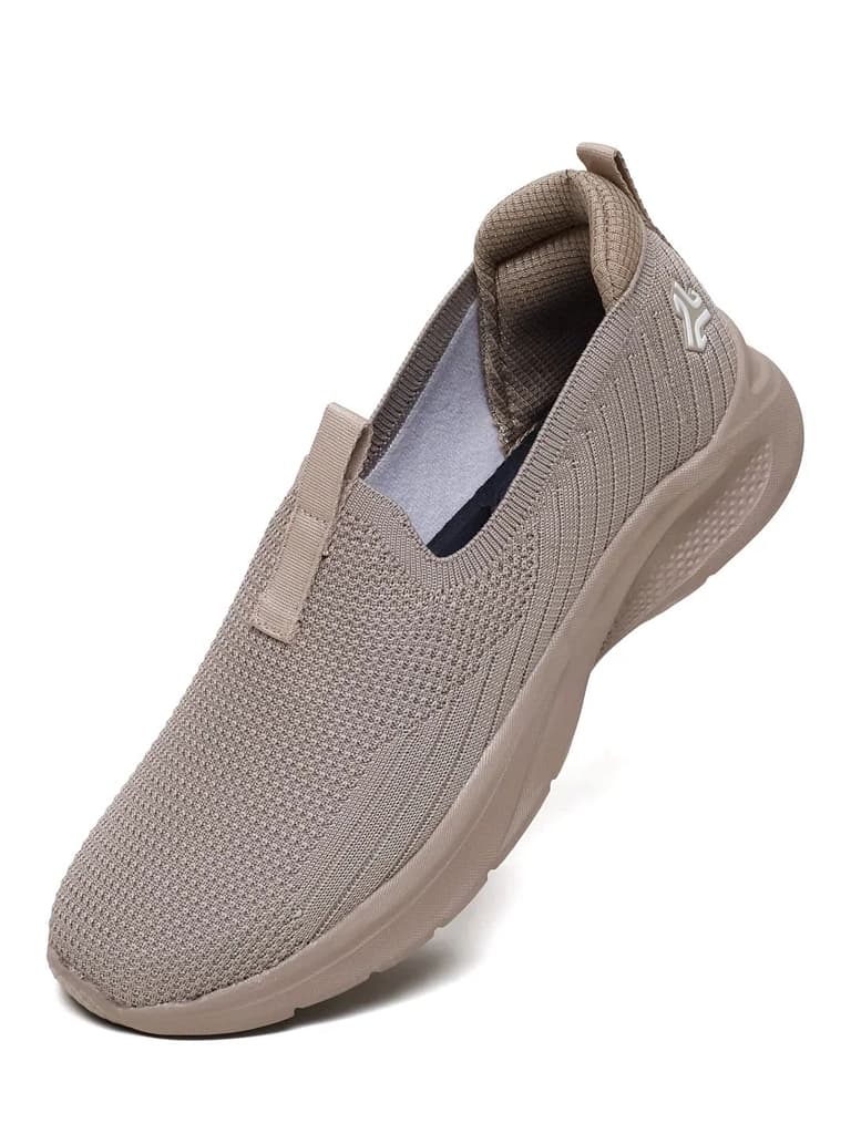 PLUZZ Beige Women's Walking Shoes — photo 3