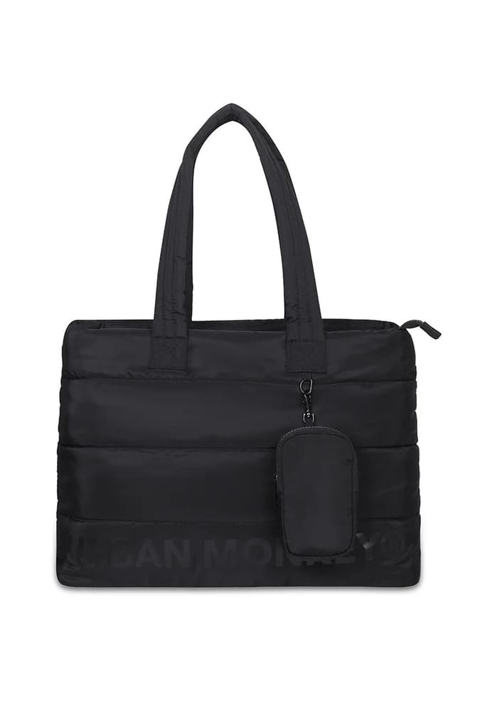 Pack of 2 Puffer bags // Black On Black