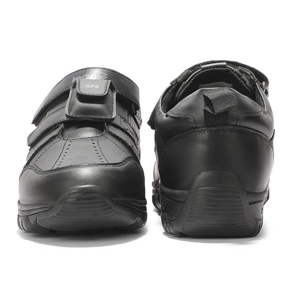Leap7X SCL-RACEG Kids' Black School Shoes - SCHOOL PROTRACKTER with Built-in GPS Tracker — photo 9