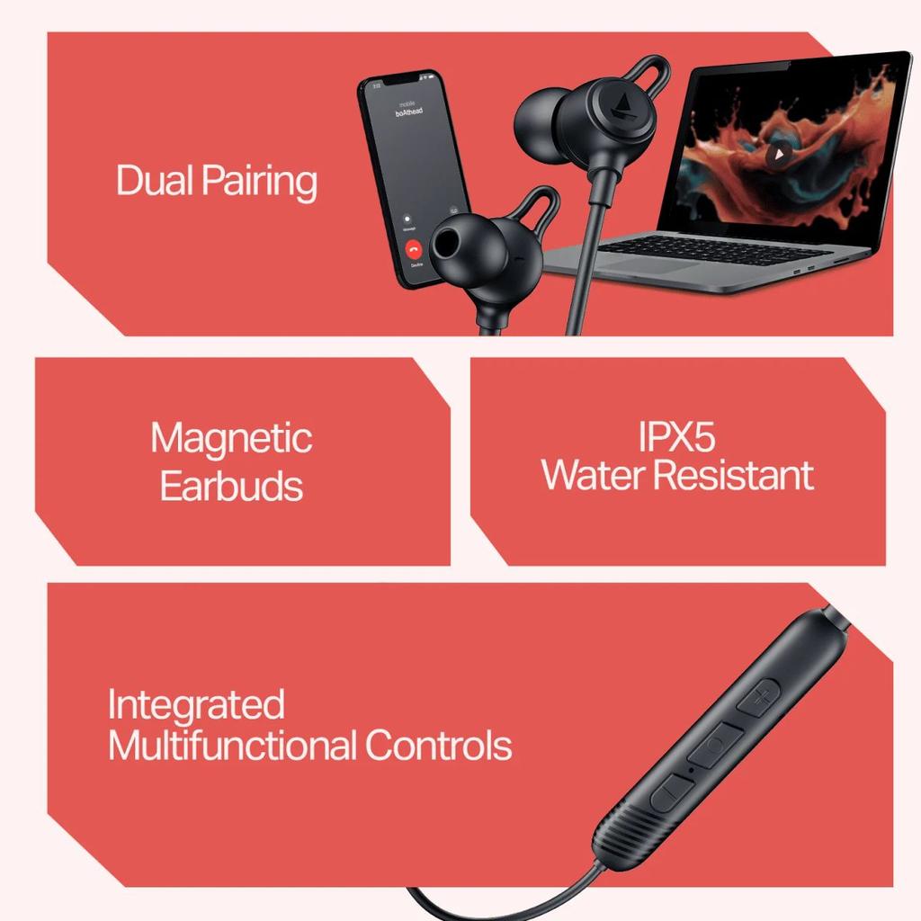 boAt Rockerz Strive | Wireless Neckband with 30H Playback, 10mm drivers & BEAST™ Mode with 60ms Latency — photo 7