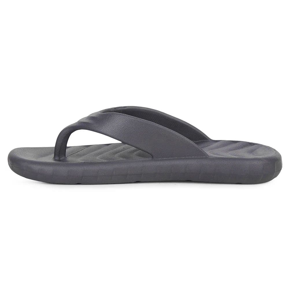 A-HA Grey Casual Slip on Slippers for Men LSC-1E By Liberty — photo 5