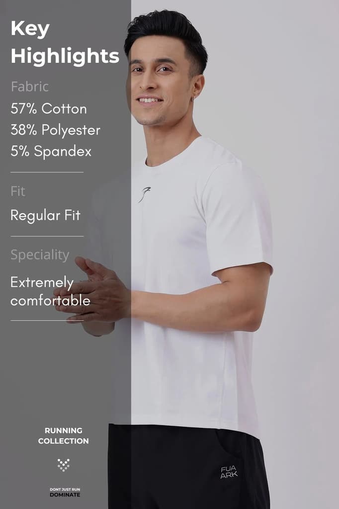 Pulse Running T-shirt White — photo 6